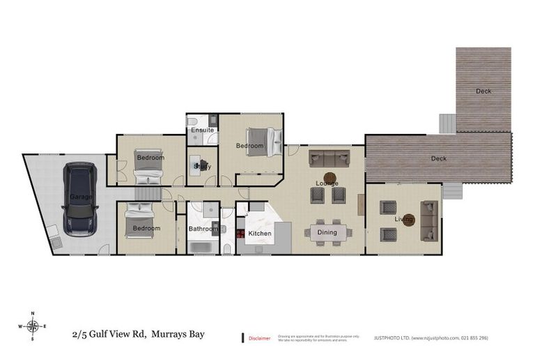 Photo of property in 1/5 Gulf View Road, Murrays Bay, Auckland, 0630