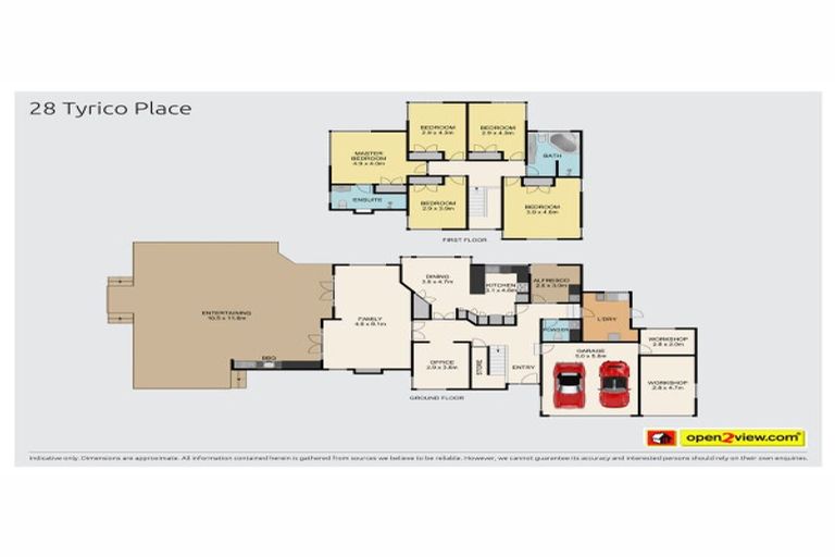 Photo of property in 28 Tyrico Close, Unsworth Heights, Auckland, 0632