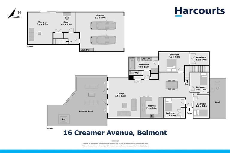 Photo of property in 16 Creamer Avenue, Belmont, Auckland, 0622