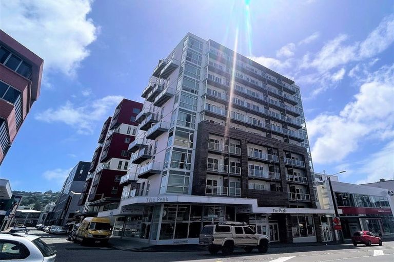 Photo of property in The Peak Apartments, 1001/170 Taranaki Street, Te Aro, Wellington, 6011