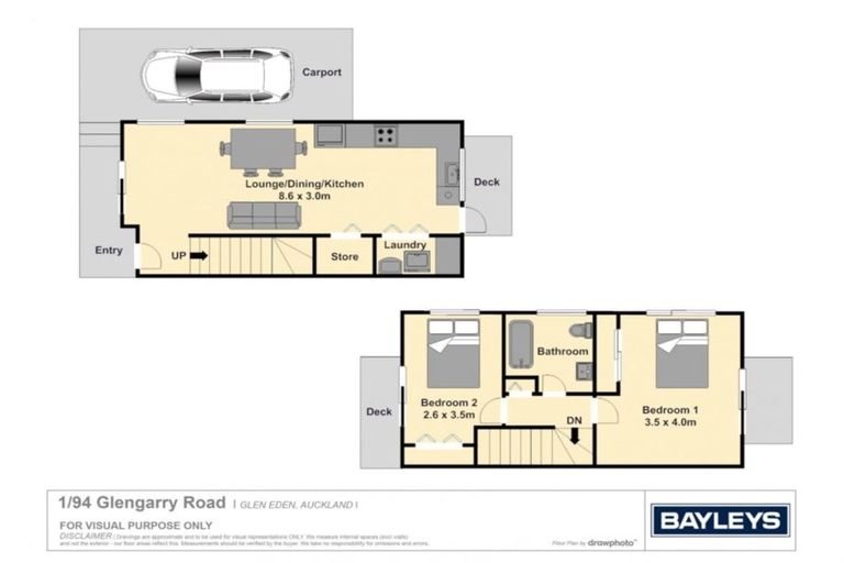 Photo of property in 1/94 Glengarry Road, Glen Eden, Auckland, 0602