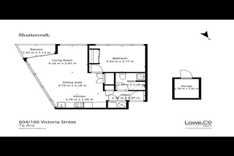 Photo of property in Pinnacle Apartments, W604/160 Victoria Street, Te Aro, Wellington, 6011