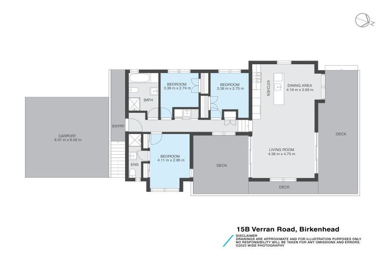 Photo of property in 15b Verran Road, Birkenhead, Auckland, 0626