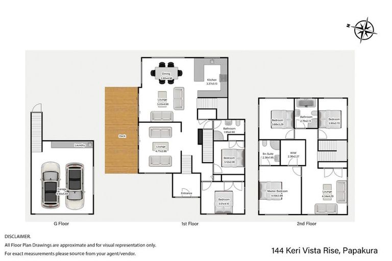 Photo of property in 144 Keri Vista Rise, Papakura, 2110