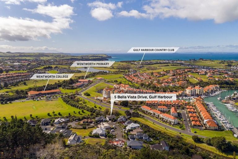 Photo of property in 5 Bella Vista Drive, Gulf Harbour, Whangaparaoa, 0930