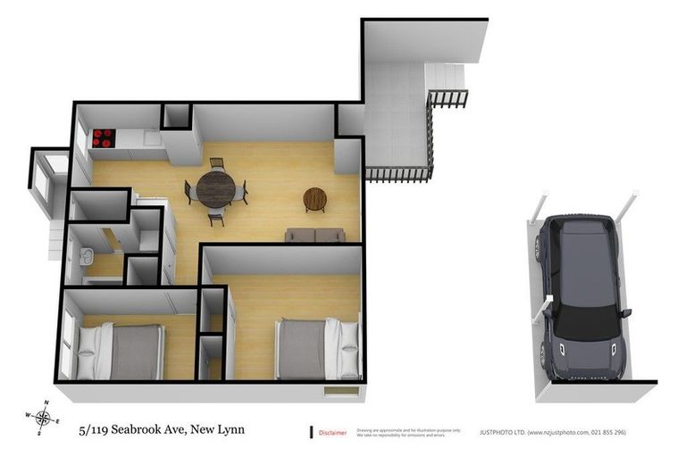 Photo of property in 5/119 Seabrook Avenue, New Lynn, Auckland, 0600