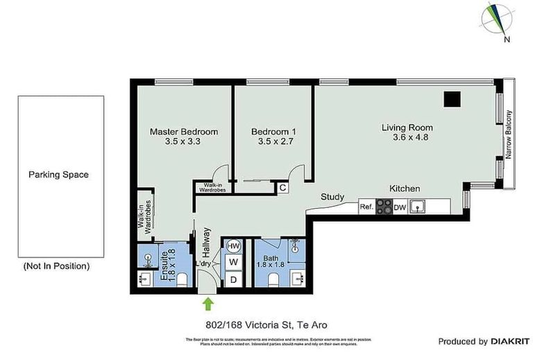 Photo of property in Vsp South, 802/168 Victoria Street, Te Aro, Wellington, 6011