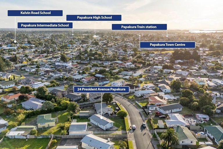 Photo of property in 24 President Avenue, Papakura, 2110