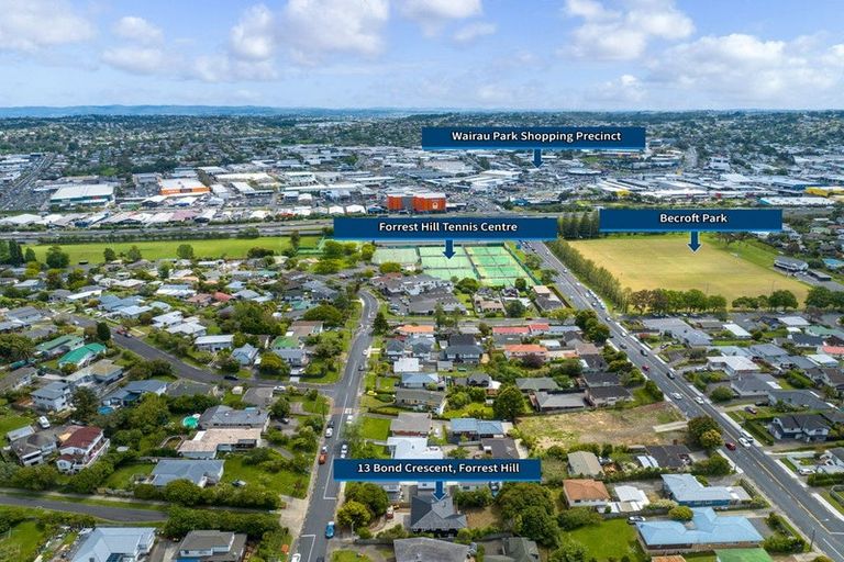 Photo of property in 13 Bond Crescent, Forrest Hill, Auckland, 0620