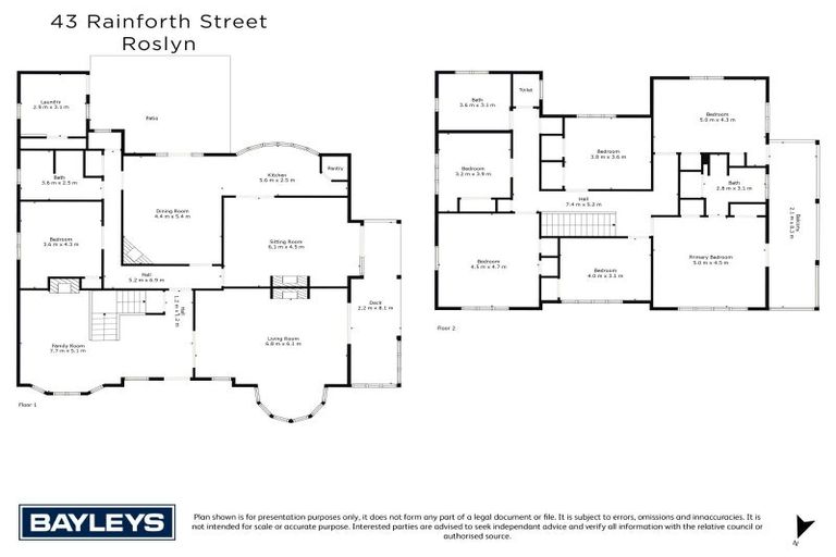 Photo of property in 43 Rainforth Street, Roslyn, Palmerston North, 4414
