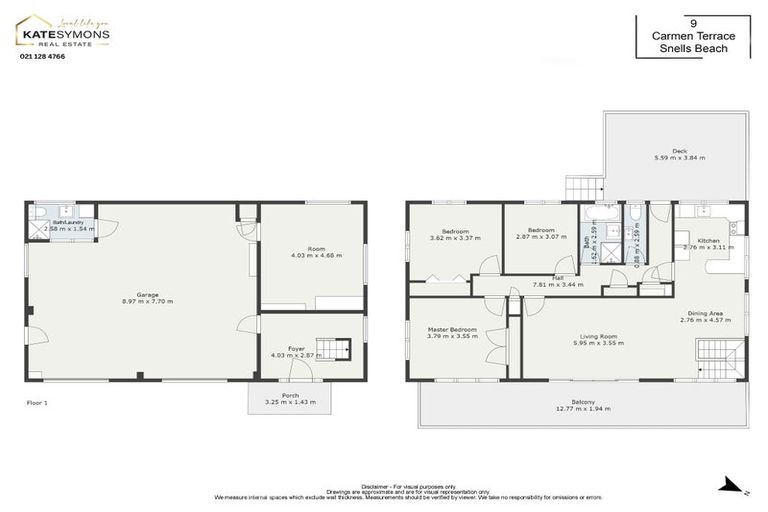 Photo of property in 9 Carmen Terrace, Snells Beach, 0920