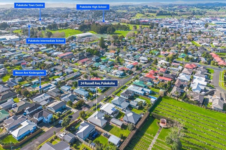 Photo of property in 24 Russell Avenue, Pukekohe, 2120