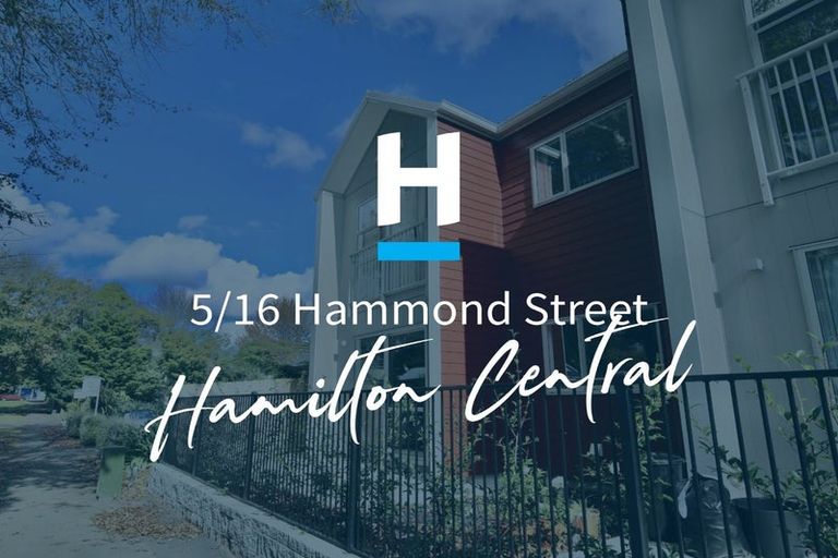 Photo of property in 5/16 Hammond Street, Hamilton Central, Hamilton, 3204