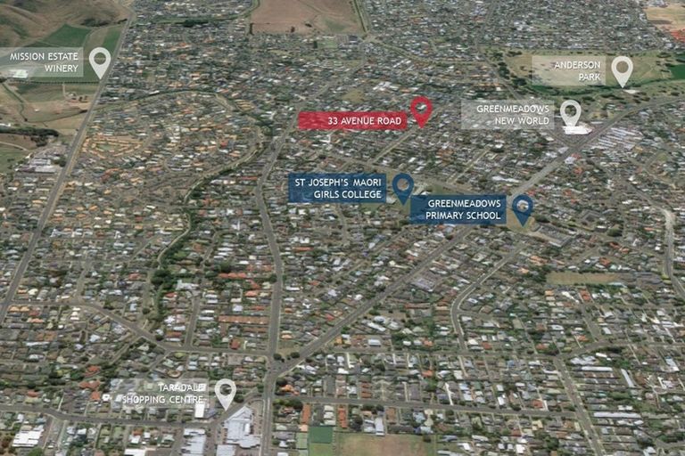 Photo of property in 33 Avenue Road, Greenmeadows, Napier, 4112