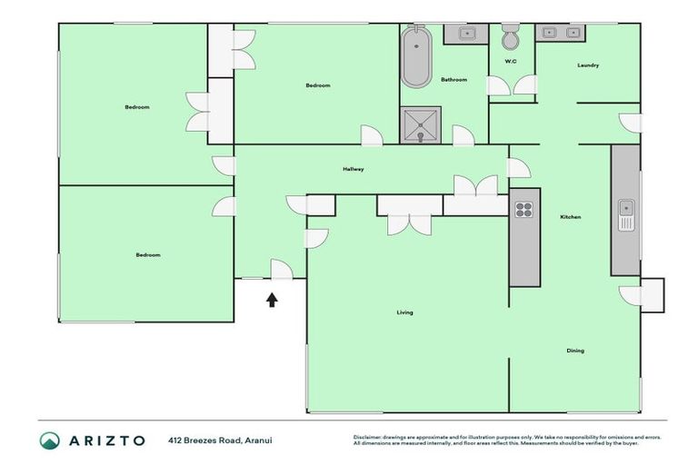 Photo of property in 412 Breezes Road, Aranui, Christchurch, 8061