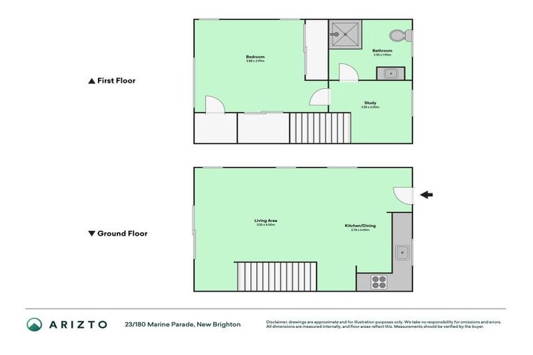 Photo of property in 23/180 Marine Parade, New Brighton, Christchurch, 8083