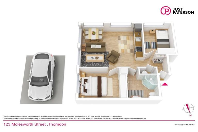 Photo of property in 5a/123 Molesworth Street, Thorndon, Wellington, 6011