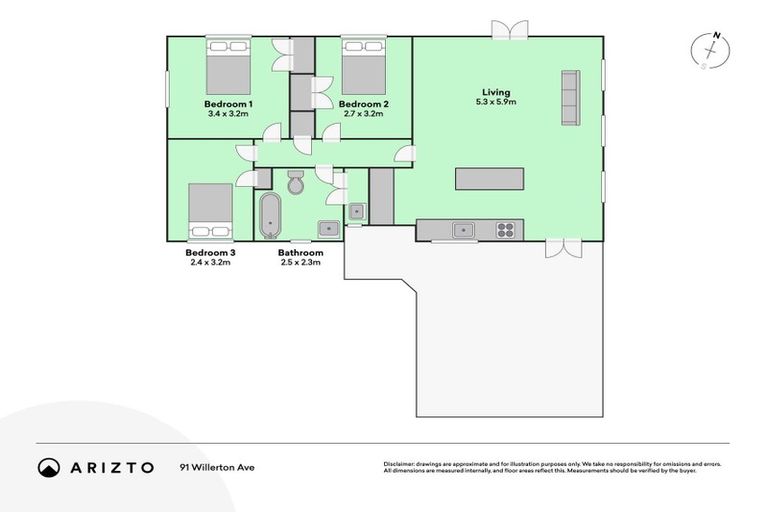 Photo of property in 91 Willerton Avenue, New Lynn, Auckland, 0600