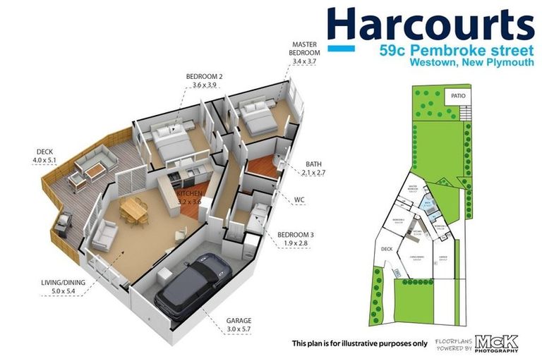 Photo of property in 59c Pembroke Street, Westown, New Plymouth, 4310