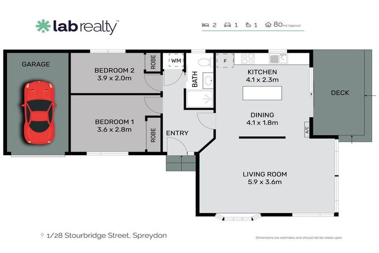Photo of property in 1/28 Stourbridge Street, Spreydon, Christchurch, 8024