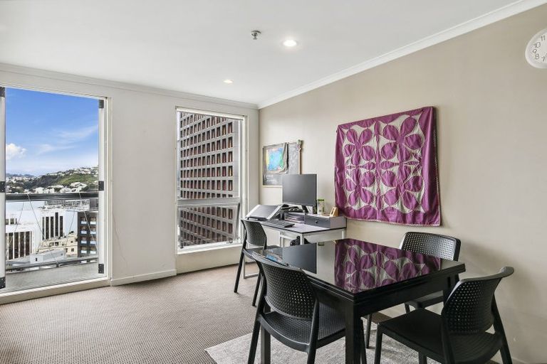 Photo of property in Terrace Heights Apartments, 12c/163 The Terrace, Wellington Central, Wellington, 6011