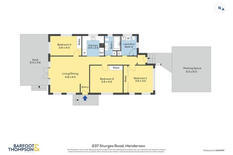 Photo of property in 237 Sturges Road, Henderson, Auckland, 0612