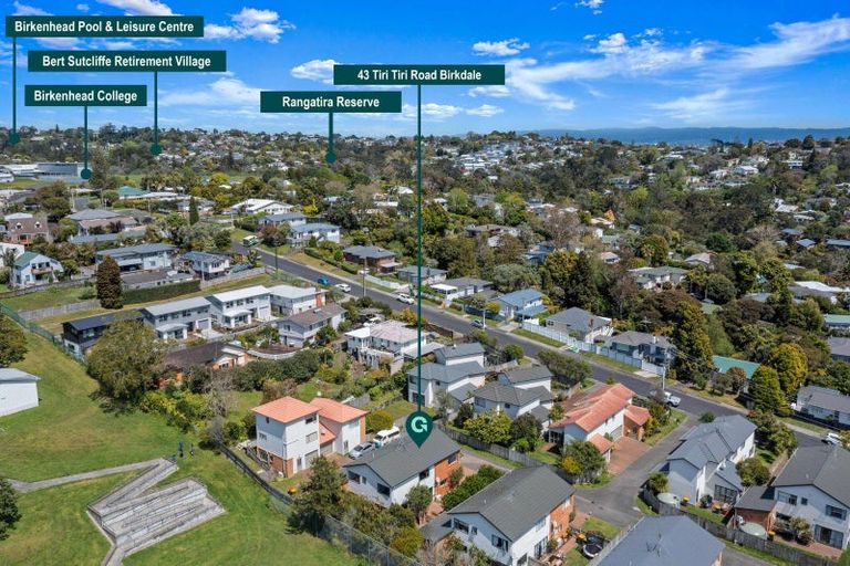 Photo of property in 43 Tiri Tiri Road, Birkdale, Auckland, 0626