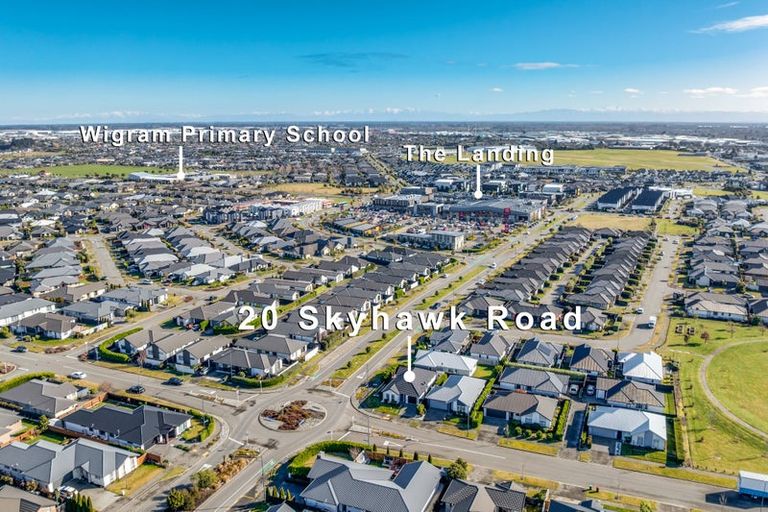 Photo of property in 20 Skyhawk Road, Wigram, Christchurch, 8042