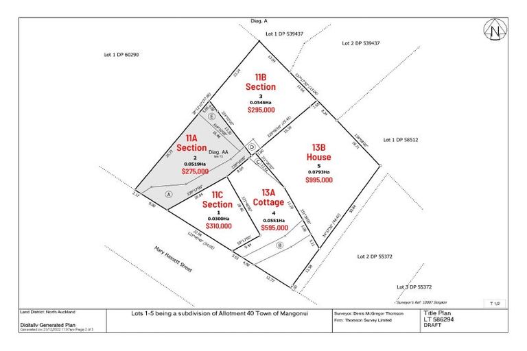 Photo of property in 11a Mary Hassett Street, Mangonui, 0420
