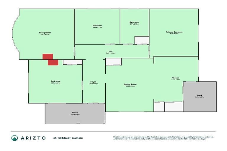 Photo of property in 46 Till Street, South Hill, Oamaru, 9400