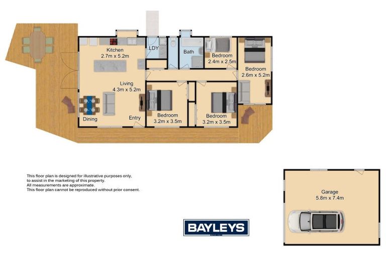 Photo of property in 21 Elmwood Crescent, Pukete, Hamilton, 3200