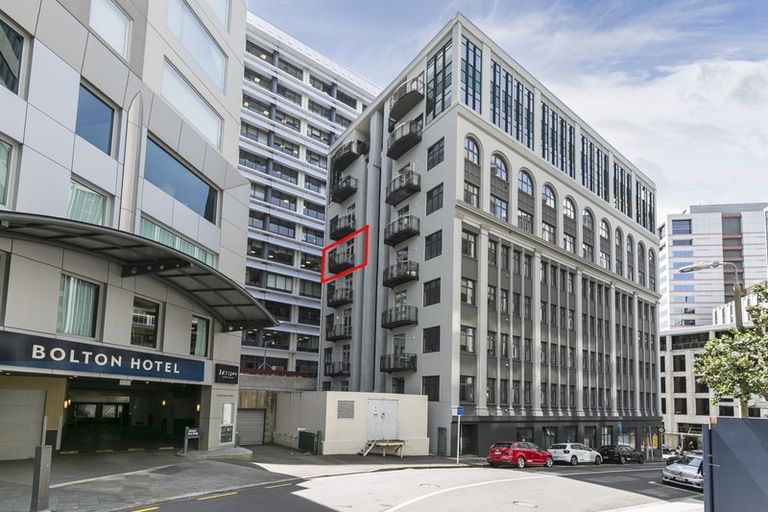 Photo of property in Kelvin House, 5g/16 The Terrace, Wellington Central, Wellington, 6011