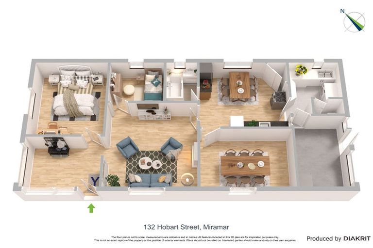 Photo of property in 132 Hobart Street, Miramar, Wellington, 6022