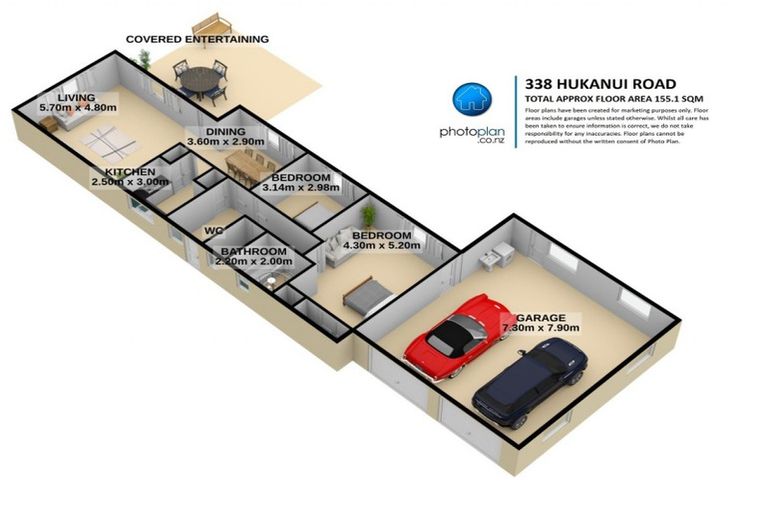 Photo of property in 338 Hukanui Road, Queenwood, Hamilton, 3210