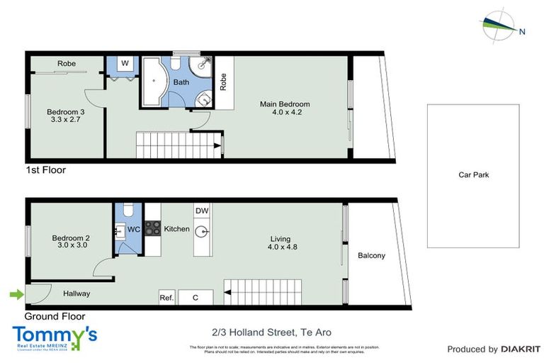 Photo of property in Hb Apartments, 2/3 Holland Street, Te Aro, Wellington, 6011