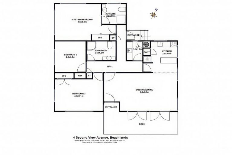 Photo of property in 4 Second View Avenue, Beachlands, Auckland, 2018