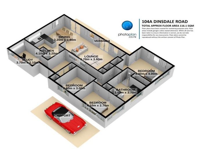 Photo of property in 104a Dinsdale Road, Dinsdale, Hamilton, 3204