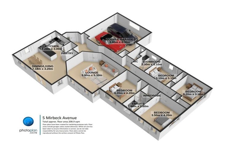 Photo of property in 5 Mirbeck Avenue, Cambridge, 3434