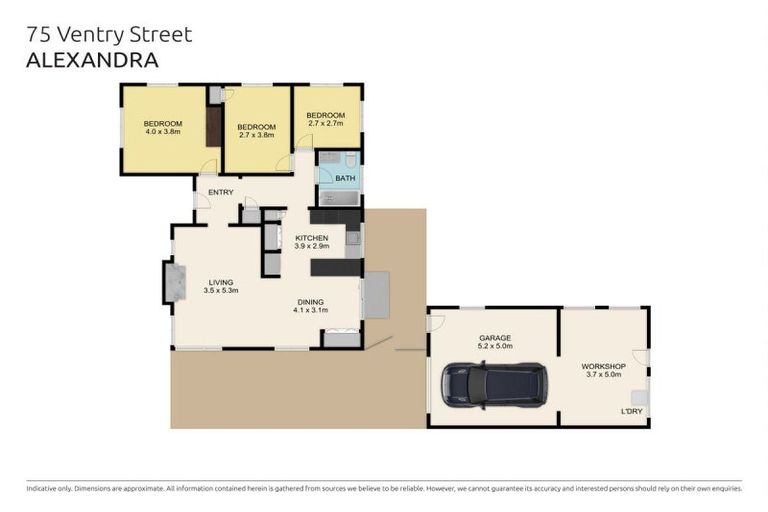 Photo of property in 75 Ventry Street, Alexandra, 9320