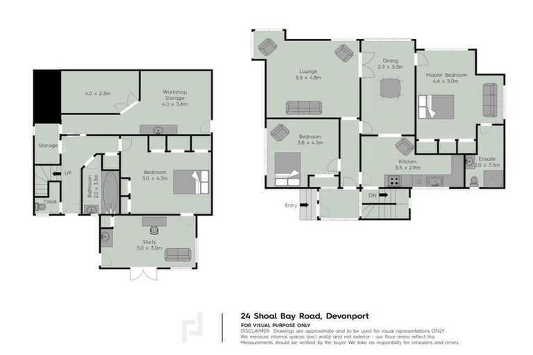 Photo of property in 24 Shoal Bay Road, Devonport, Auckland, 0624