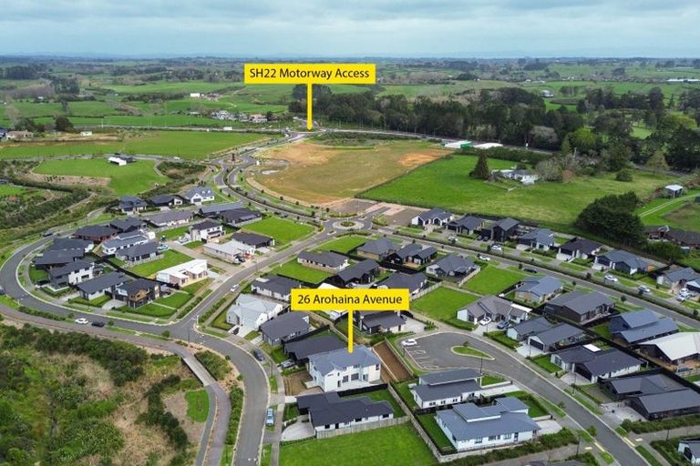 Photo of property in 26 Arohaina Avenue, Karaka, Papakura, 2124