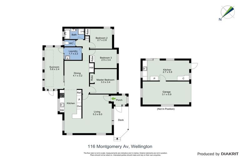 Photo of property in 116 Montgomery Avenue, Karori, Wellington, 6012