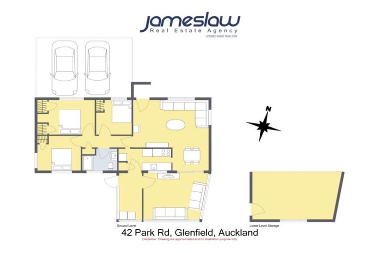 Photo of property in 42 Park Road, Glenfield, Auckland, 0629