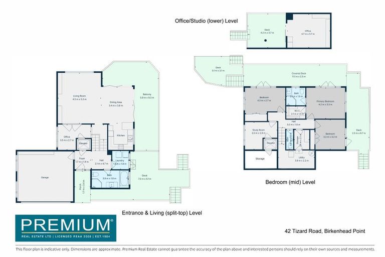 Photo of property in 42 Tizard Road, Birkenhead, Auckland, 0626