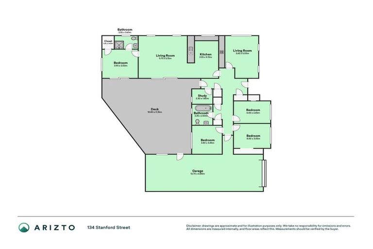 Photo of property in 134 Stanford Street North, Ashhurst, 4810