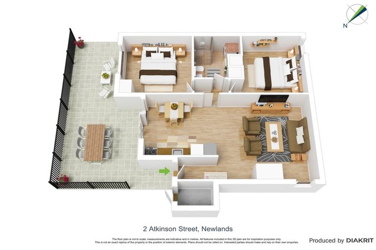 Photo of property in 2 Atkinson Street, Newlands, Wellington, 6037