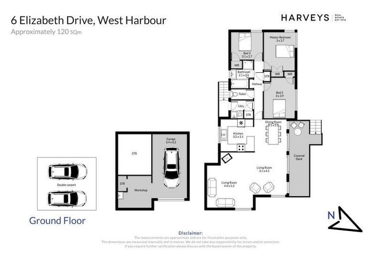 Photo of property in 6 Elizabeth Drive, West Harbour, Auckland, 0618