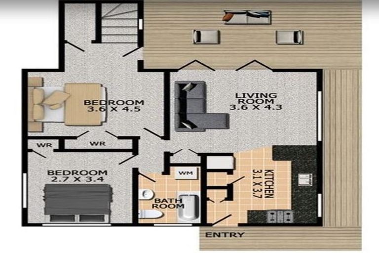 Photo of property in 2/17 Havenwood Place, Birkenhead, Auckland, 0626