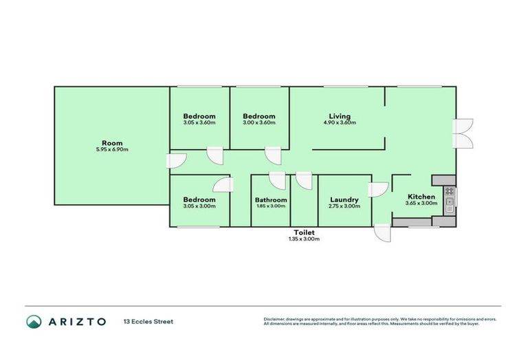 Photo of property in 13 Eccles Street, Gore, 9710
