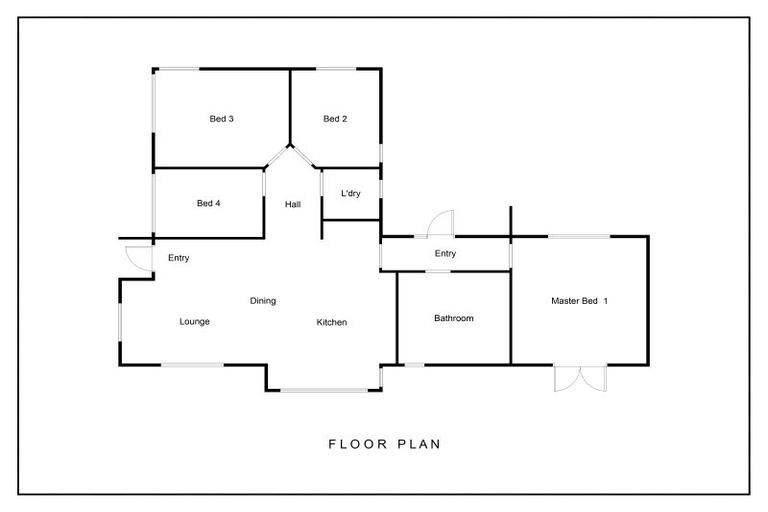 Photo of property in 4 Humphries Street, Greytown, 5712